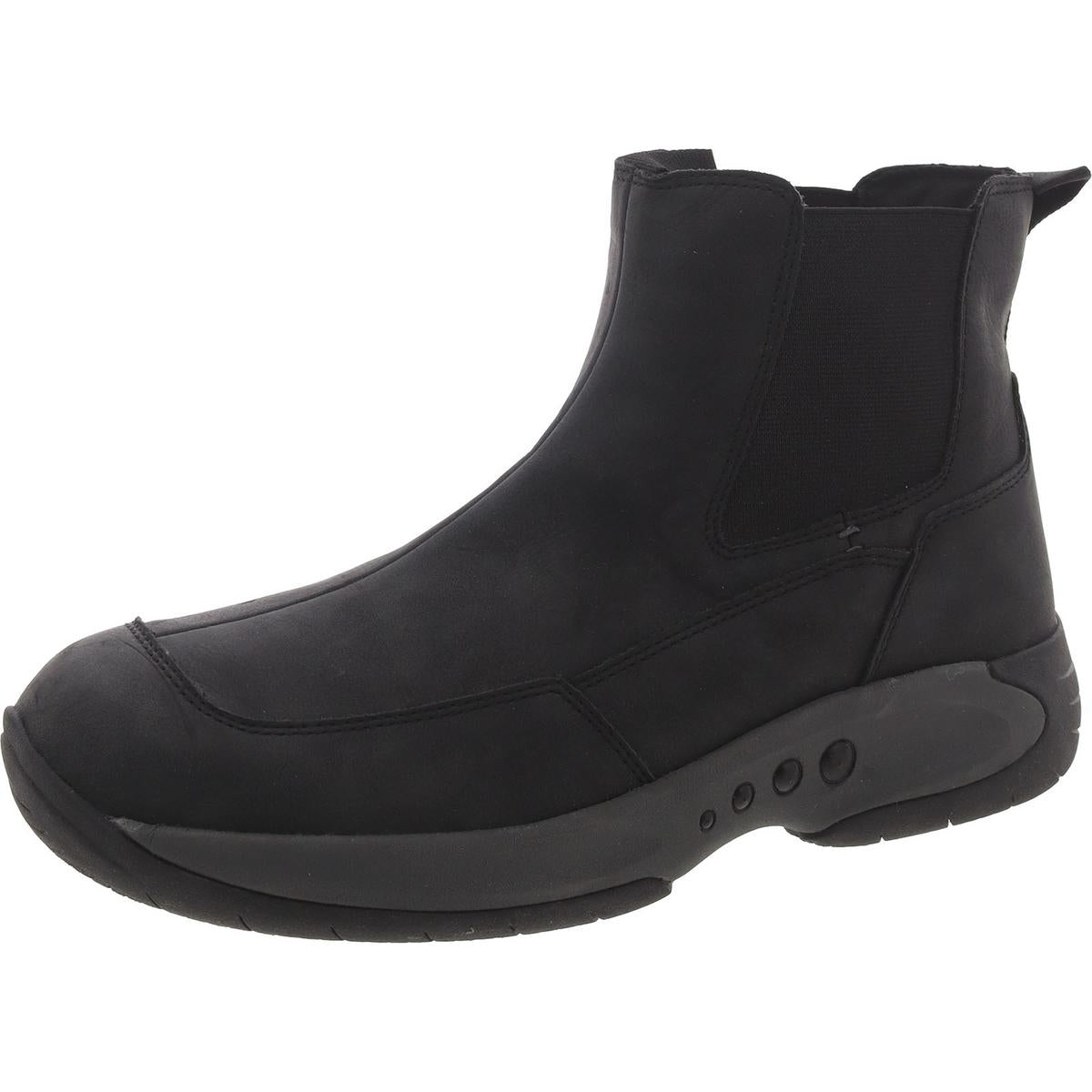 Maston 3 Faux Leather Pull On Chelsea Boots