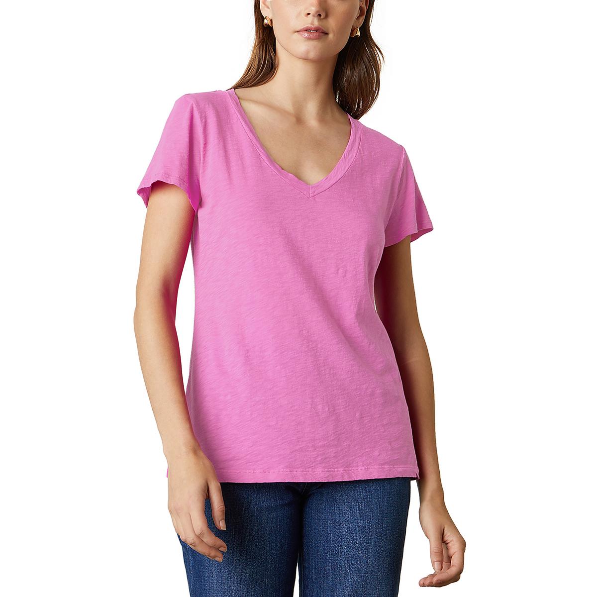 V Neck Casual Pullover Top