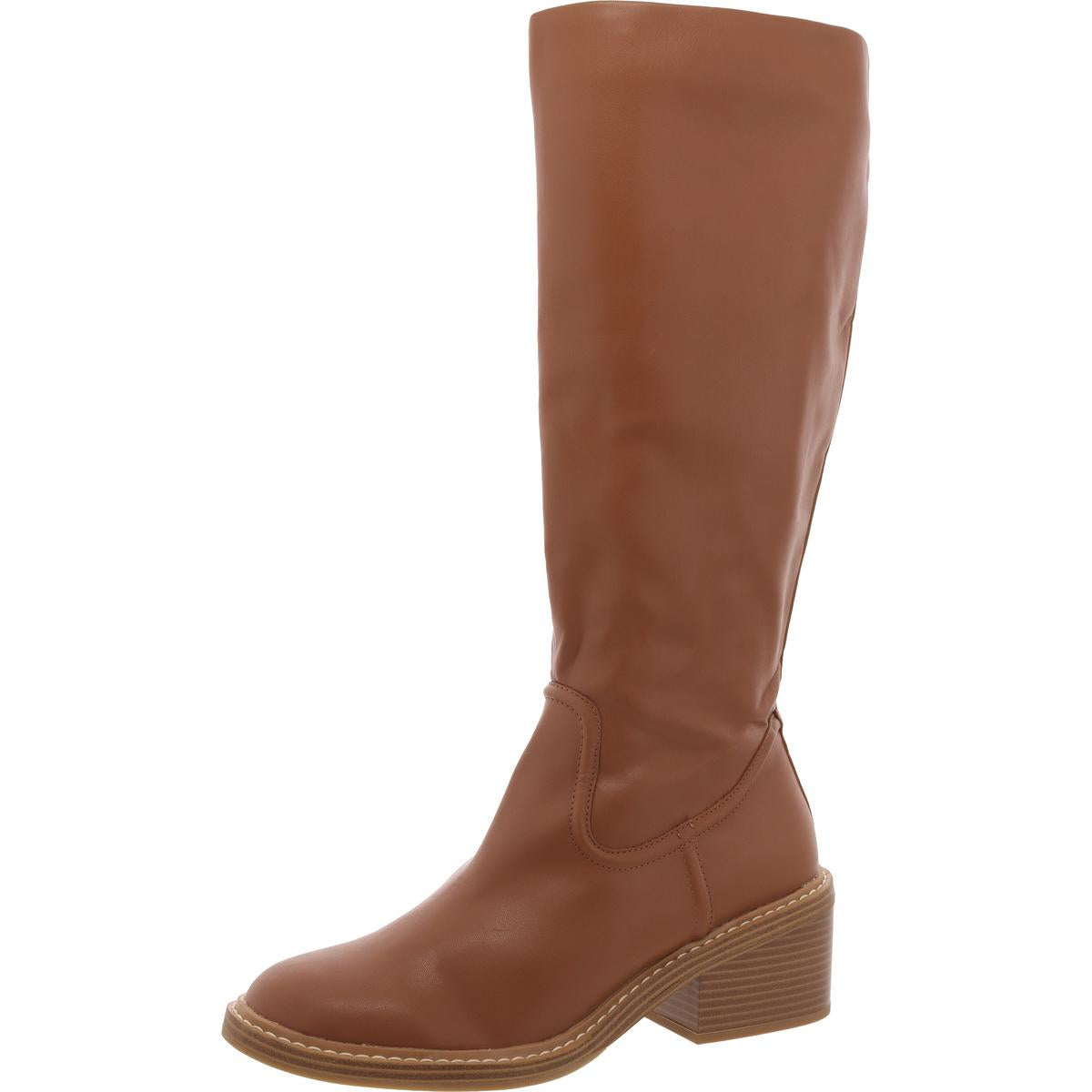 Calda Faux Leather Tall Knee-High Boots