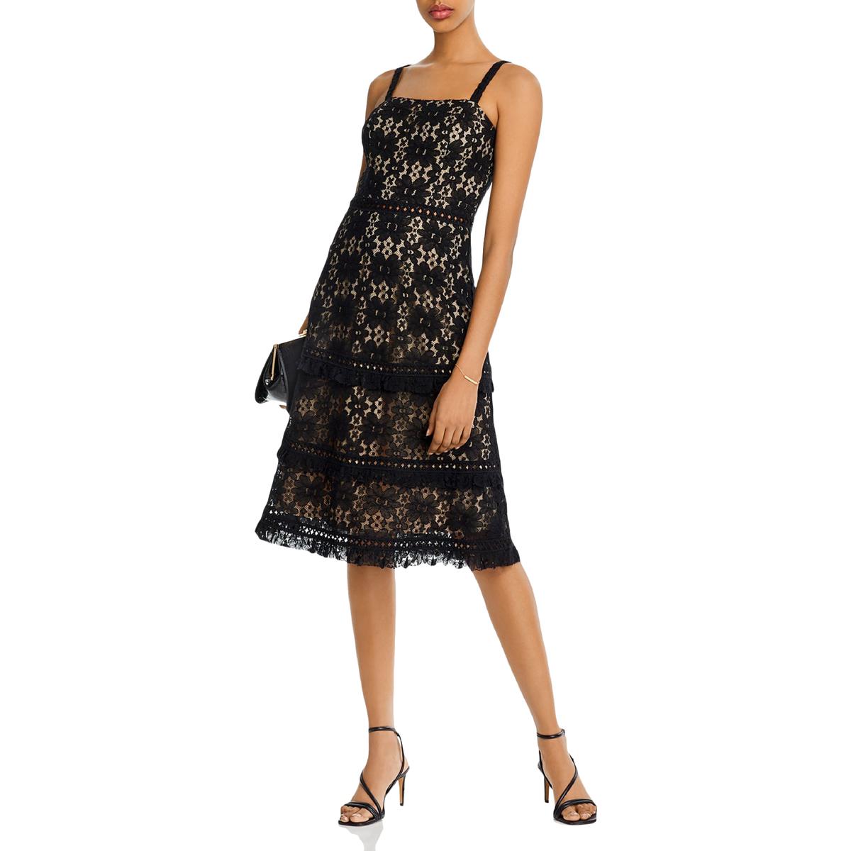 Eyelet Lace Cocktail Dress