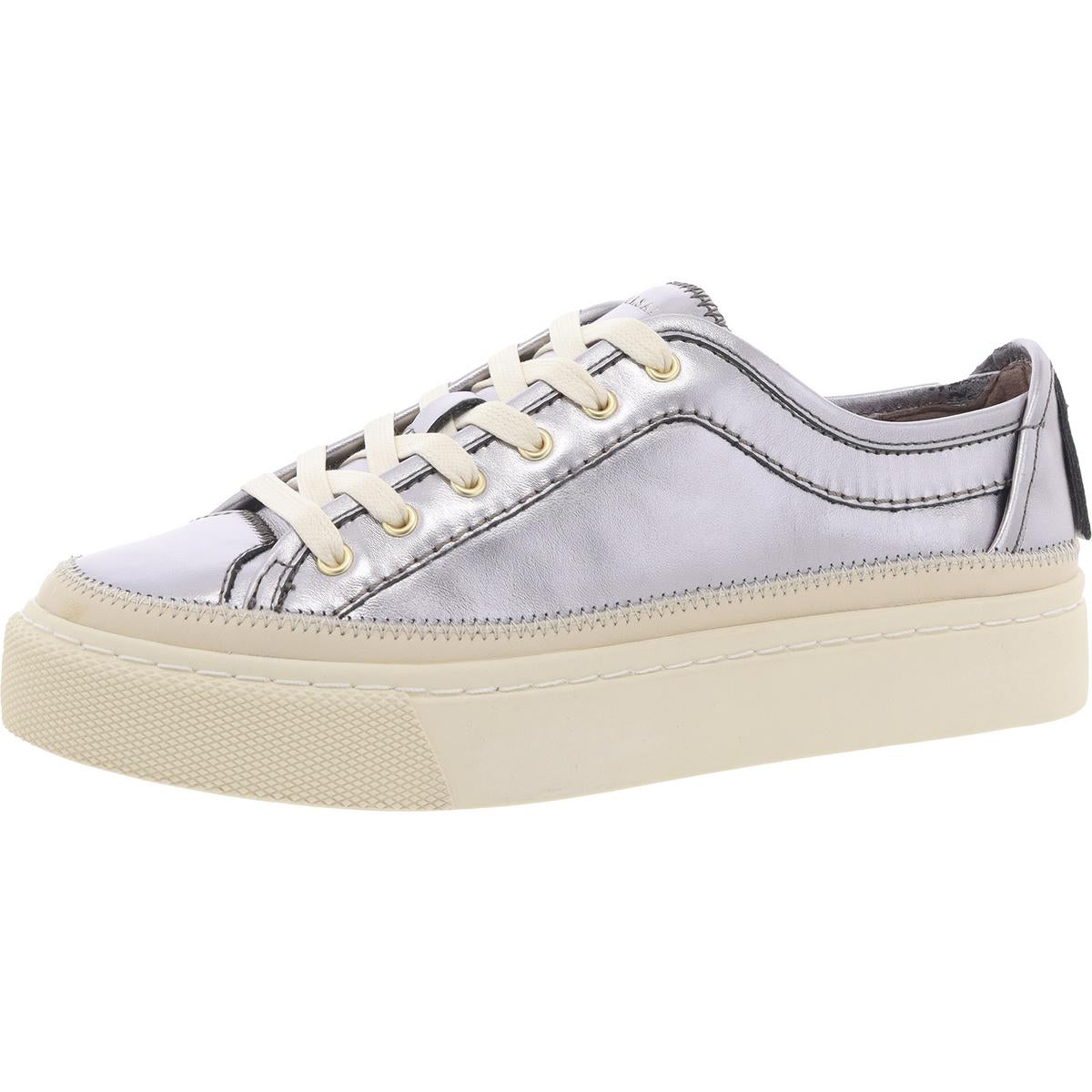 Milla Lace-Up Leather Casual And Fashion Sneakers