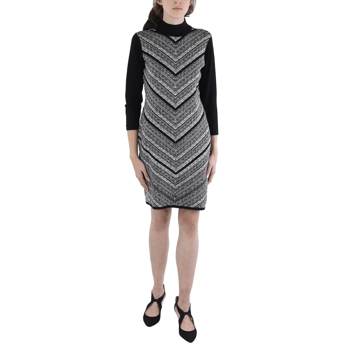 Petites Knit Sweaterdress