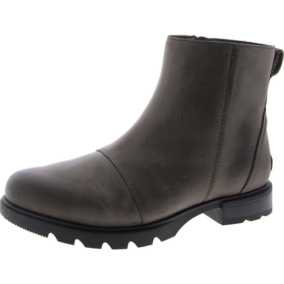 Emelie III Zip WP Leather Waterproof Ankle Boots