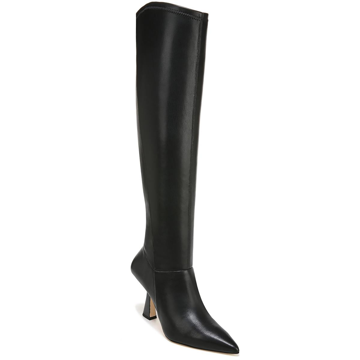 Alta Faux Leaher Faux Leather Knee-High Boots