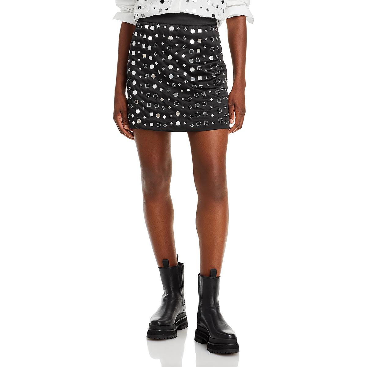 Embellished Mini Skirt
