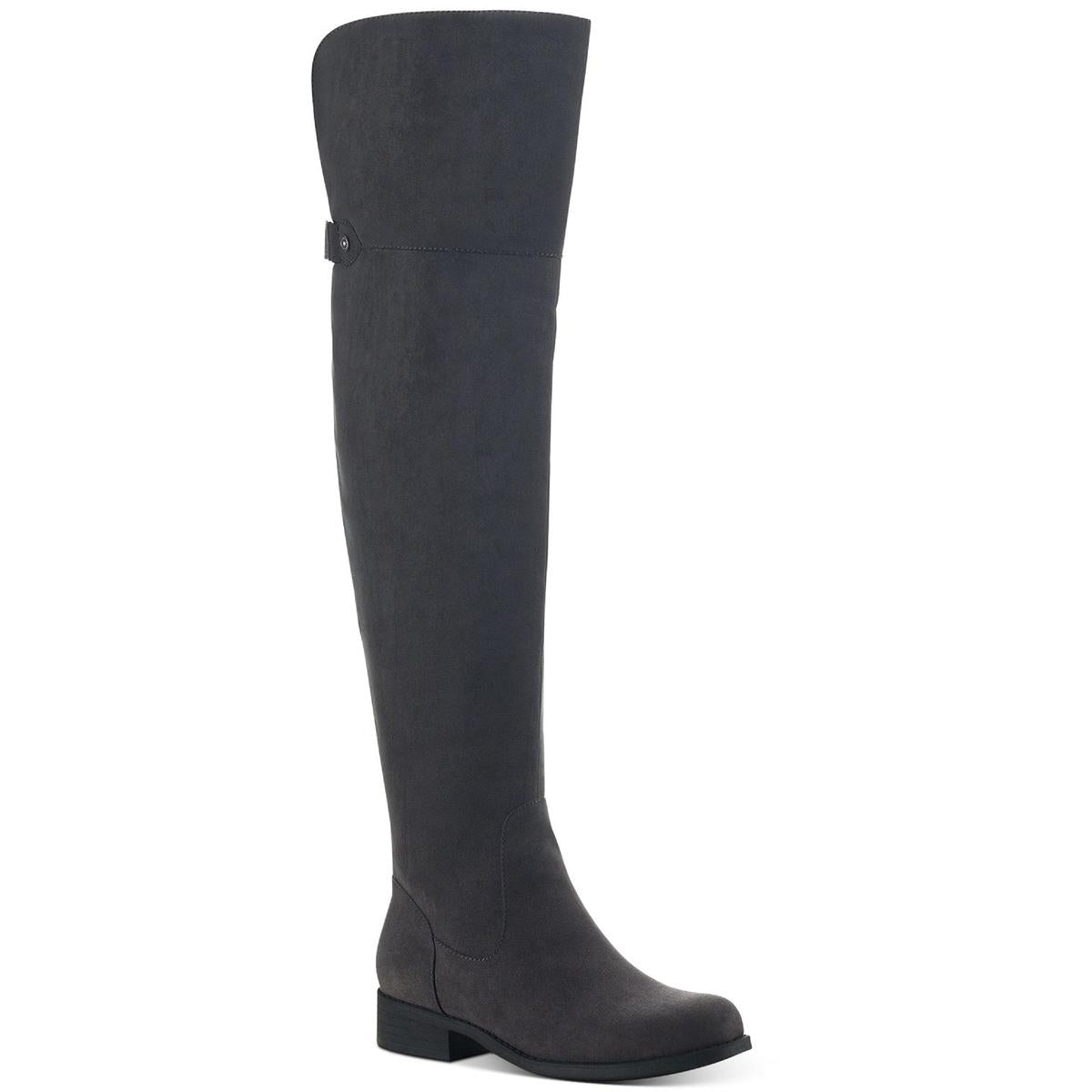 Allicce Round Toe Over-The-Knee Boots