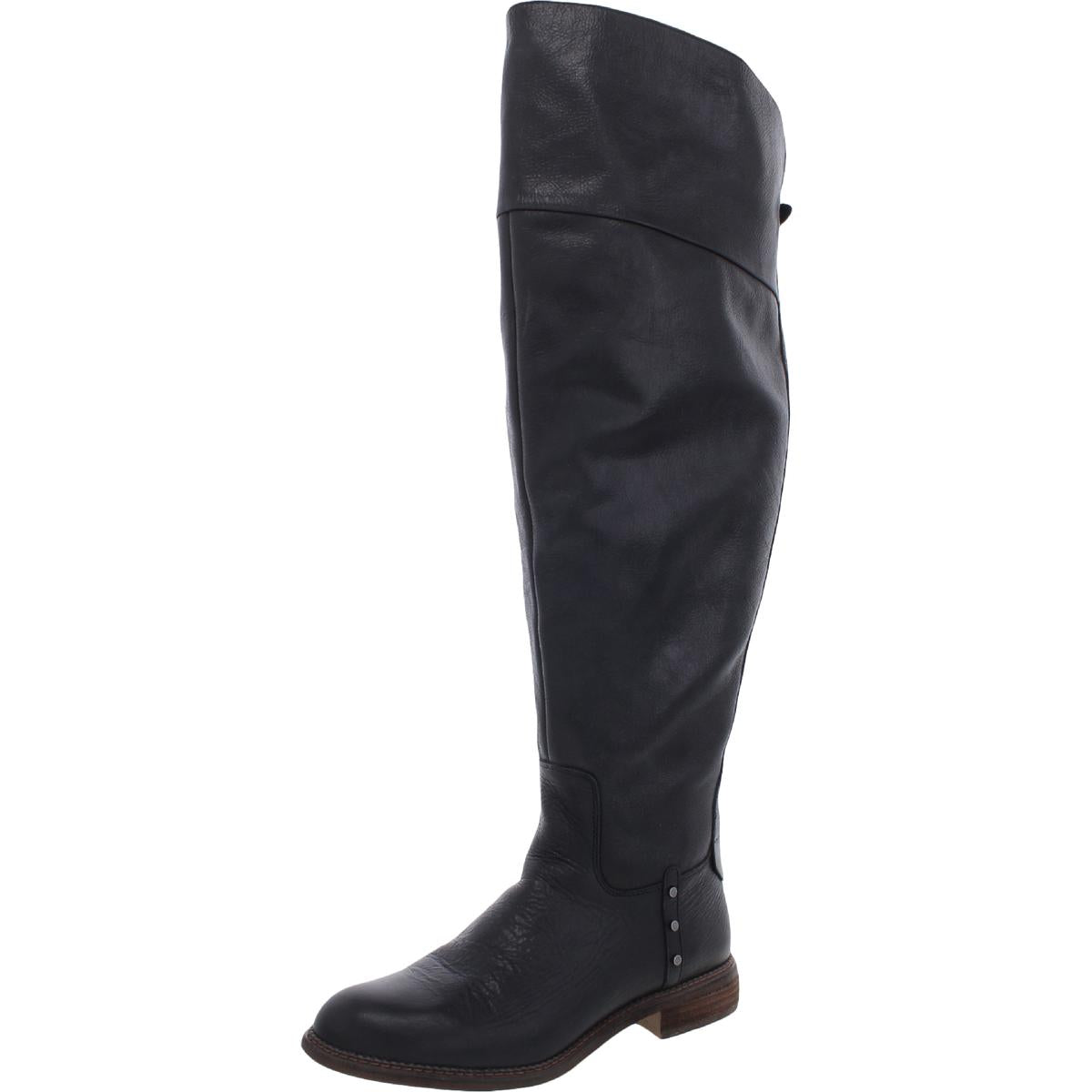 Haleen Leather Knee-High Boots