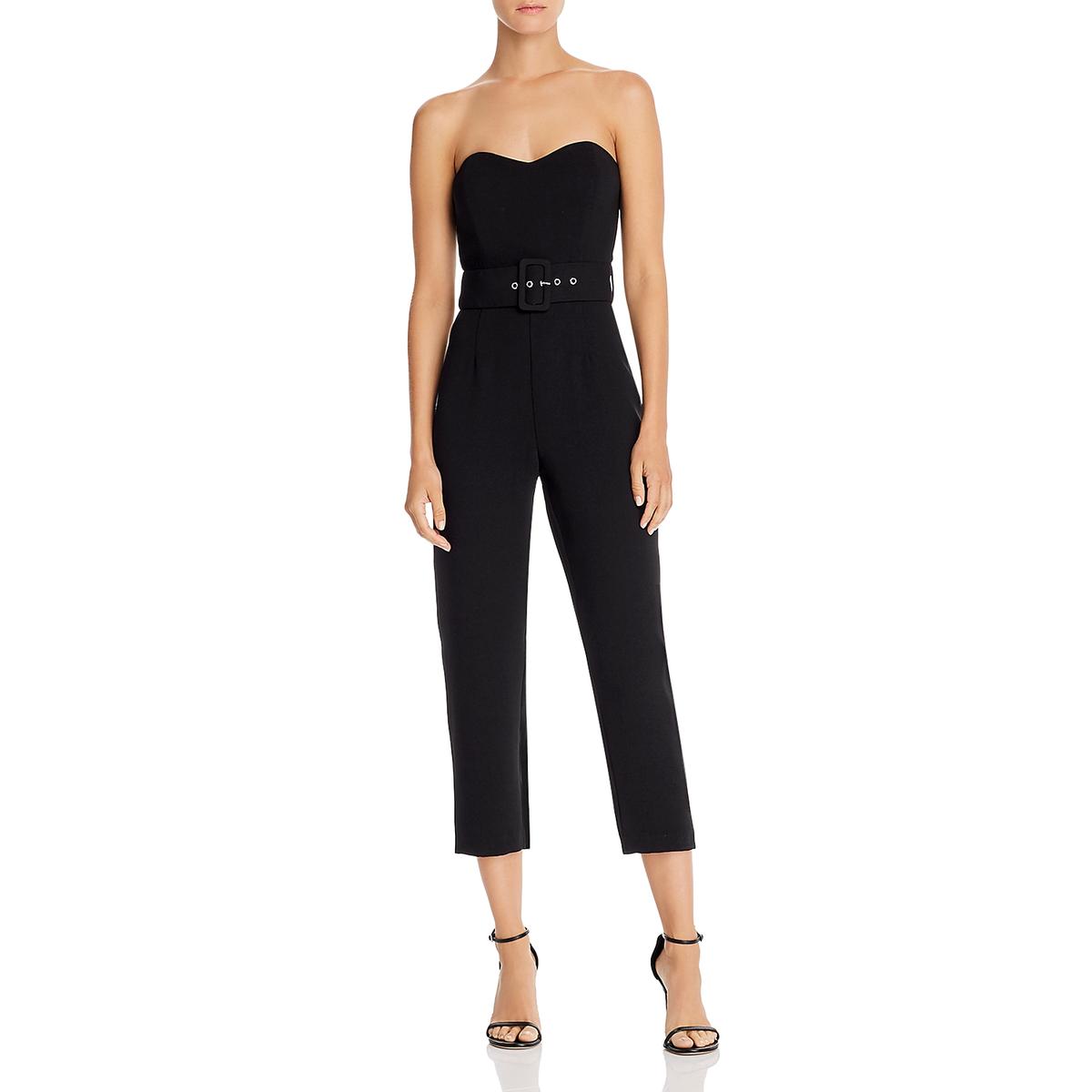 Harriet Strapless Belted Jumpsuit