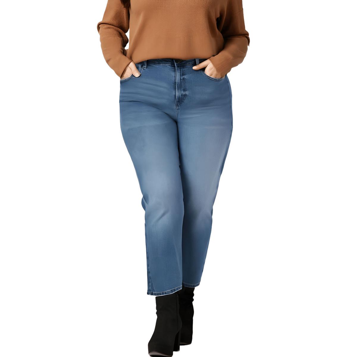 The Retro Hi-Rise Relaxed Straight Leg Jeans