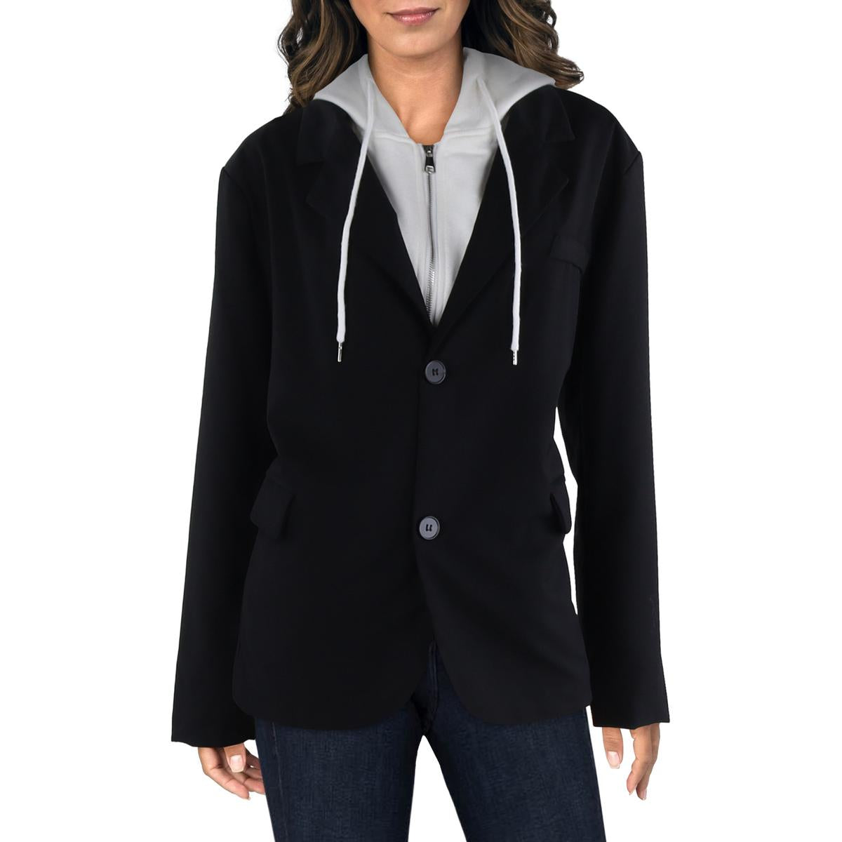 Hooded Lightweight Shirt Jacket