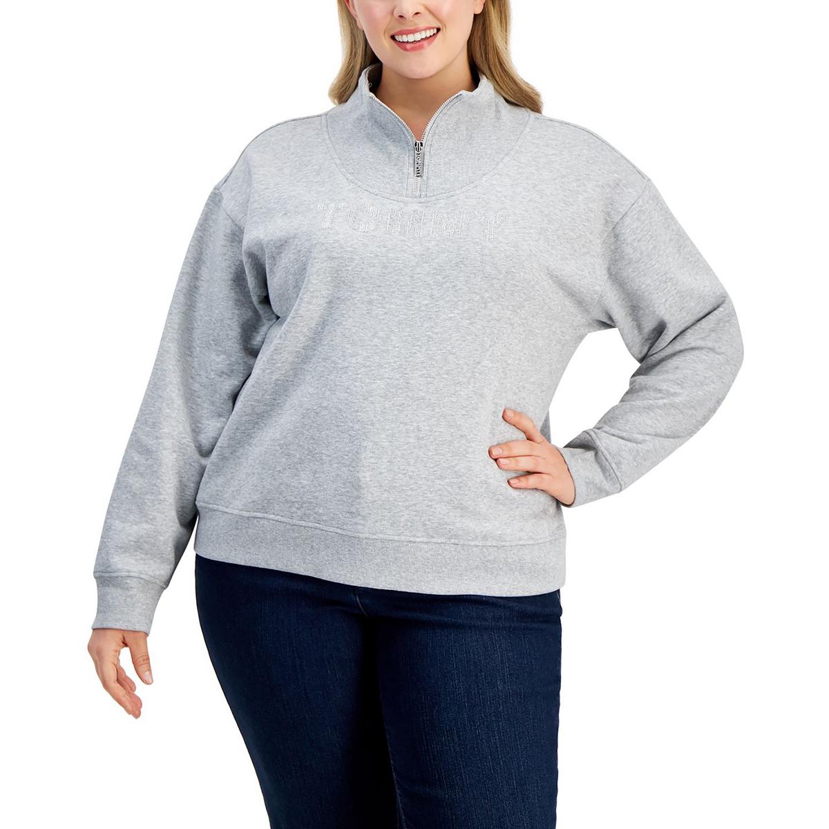 Plus Logo Long Sleeves Sweatshirt