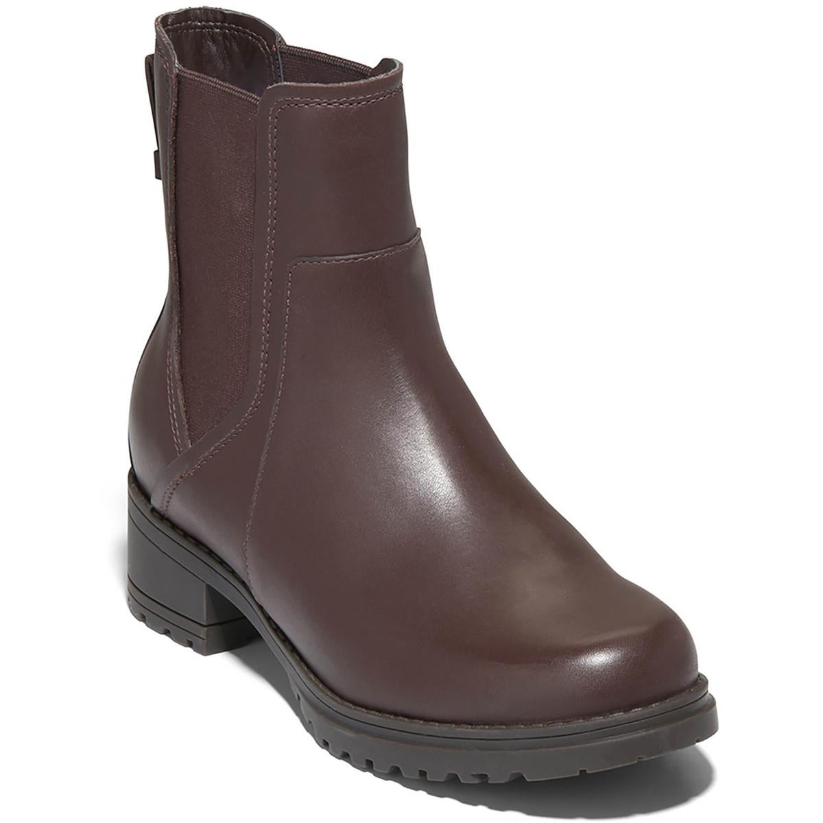 CAMEA Leather Round toe Ankle Boots