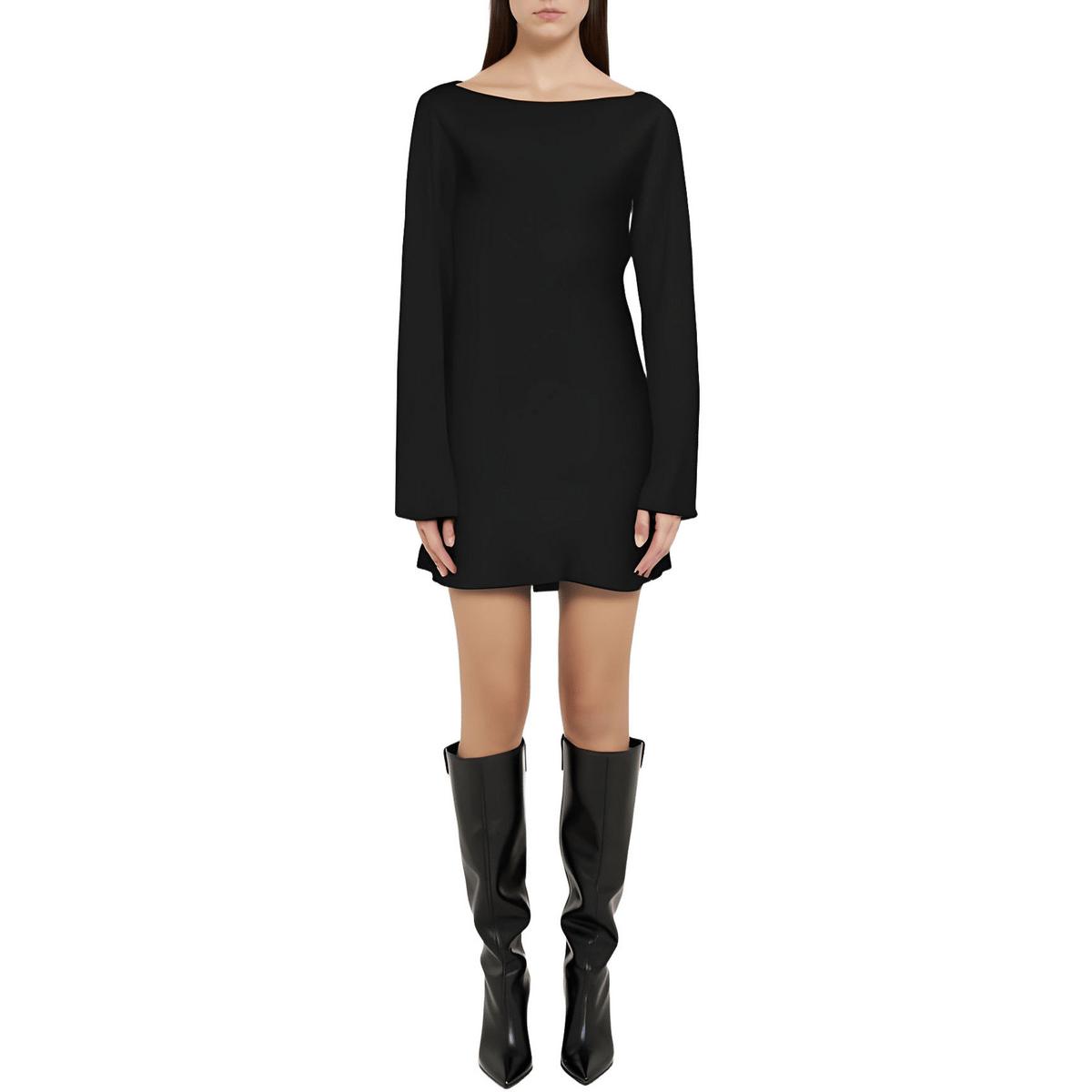 Mini Bell Sleeve Shift Dress