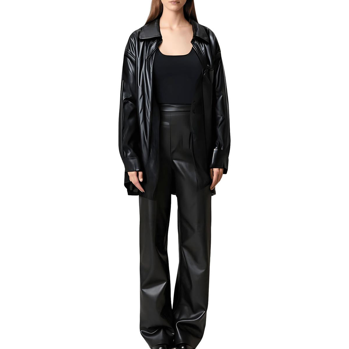 Juniors Pocket Leather Jacket