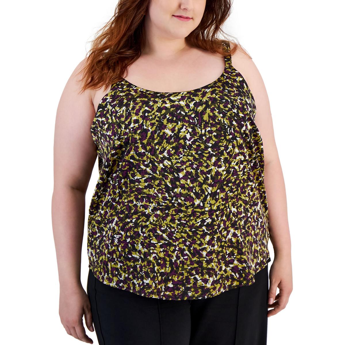 Plus Scoop Neck Tank Shell