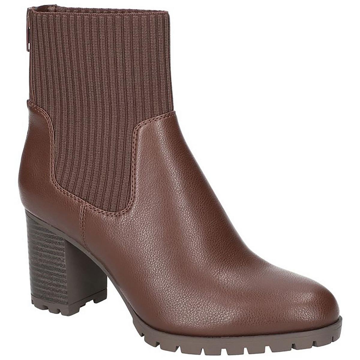 Block Heel Ankle Boots