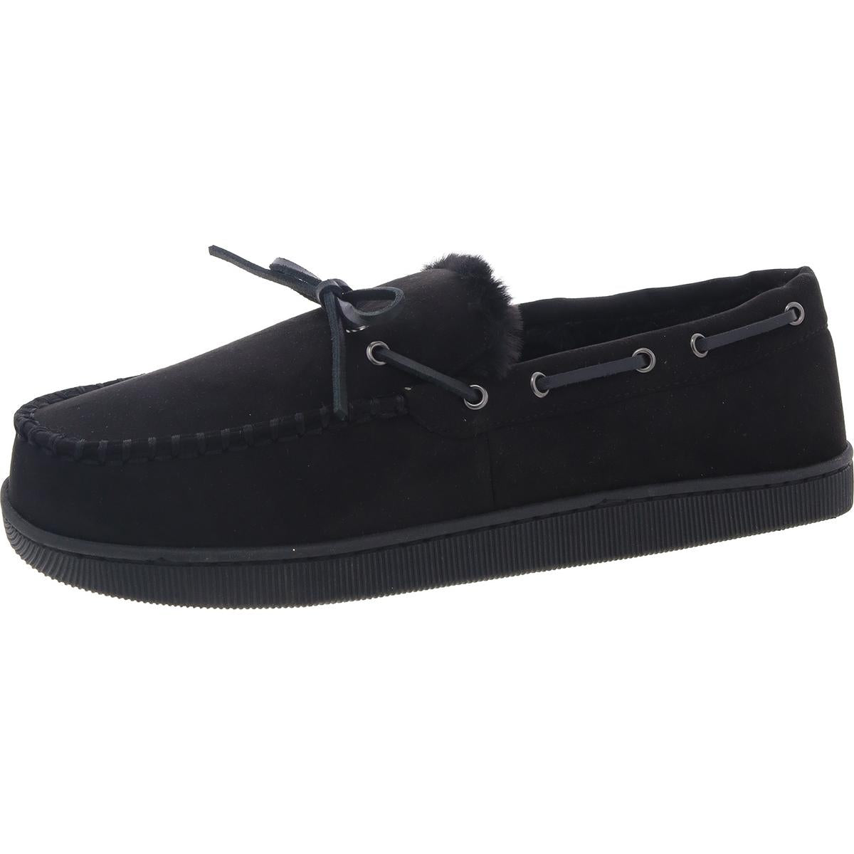 Father's Day Faux Fur Lined Driving Moccasins