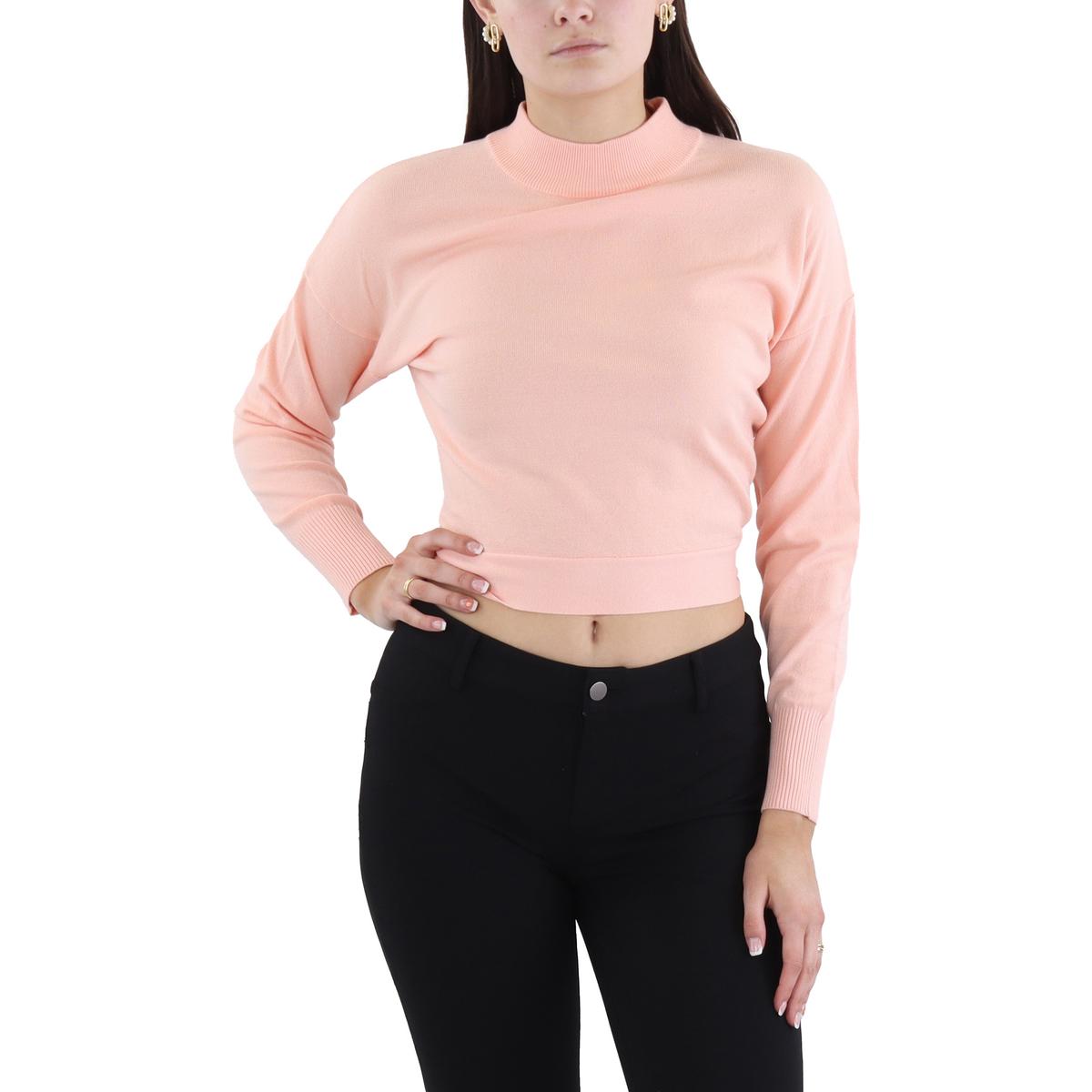 Knit Mock Turtleneck Sweater