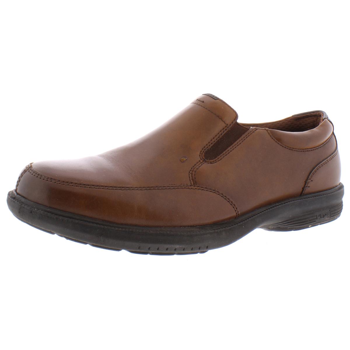 Myles St. Kore Leather Slip On Loafers