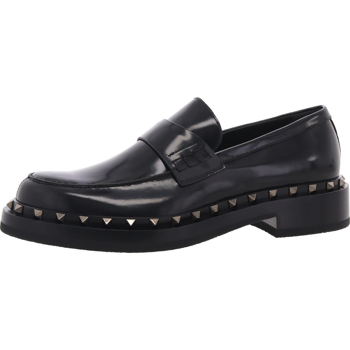 Rockstud M-Way Penny Loafers Studded Leather Loafers