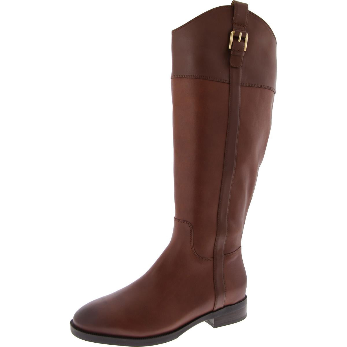 Phillipa WC Leather Wide Calf Knee-High Boots