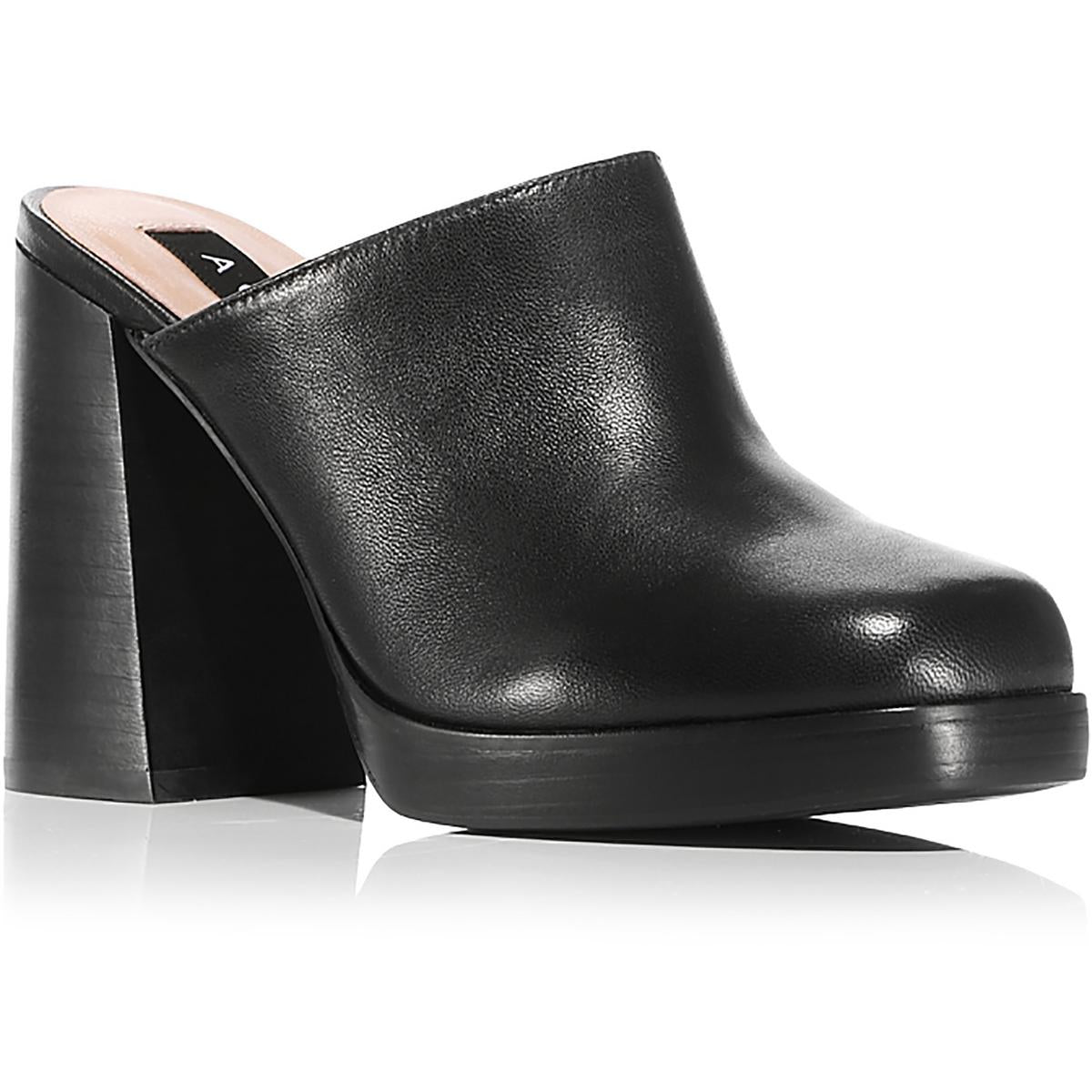 Moda Leather Slip On Mules