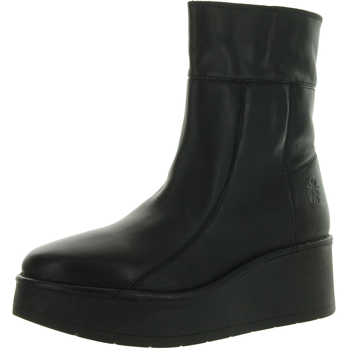 Arkansas Zip Up Pull On Mid-Calf Boots