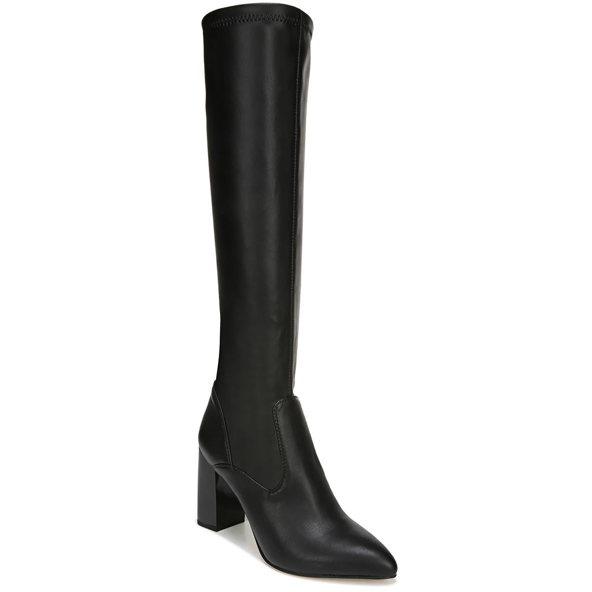 L-Kathrne WC Zipper Faux Suede Knee-High Boots