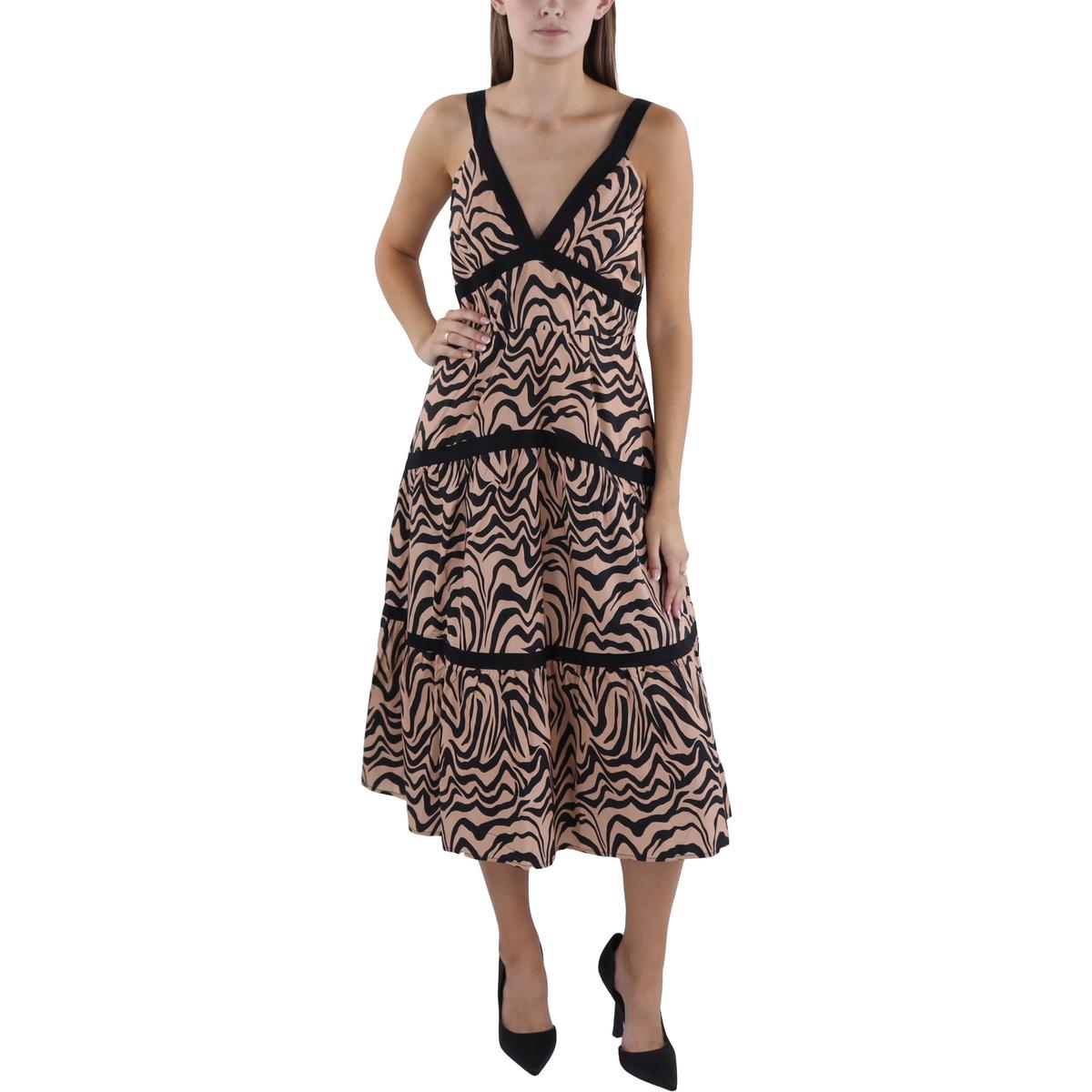 Cotton Mid Calf Midi Dress