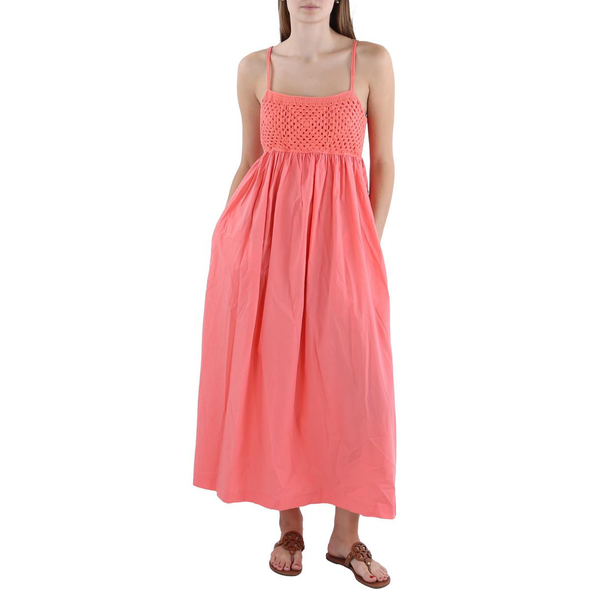 Petites MEEKA Crochet Emi Midi Dress