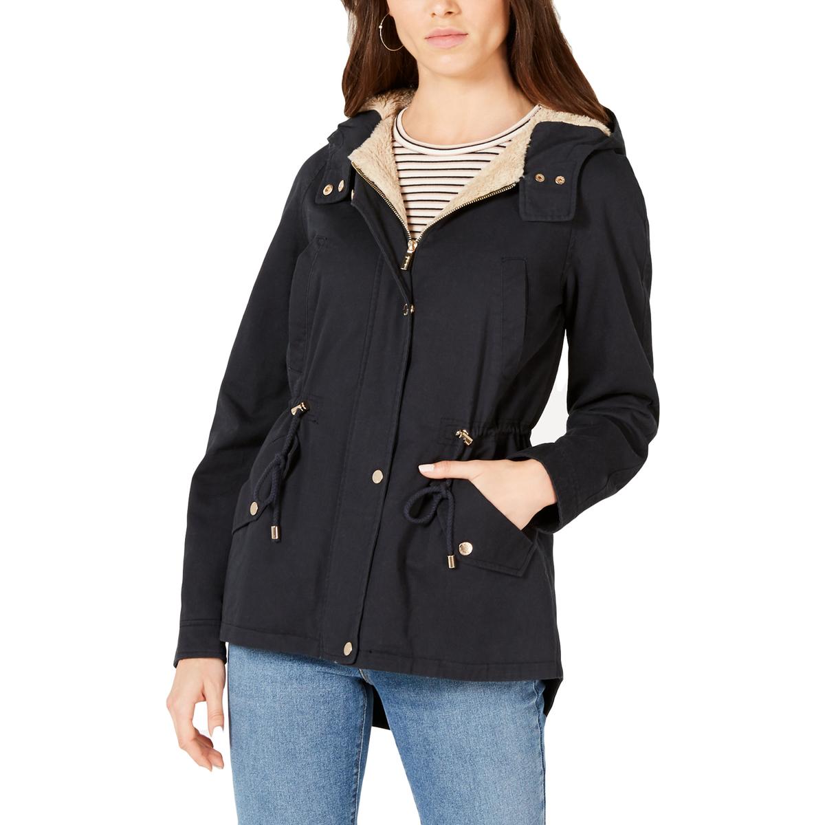 Juniors Hooded Cozy Anorak Jacket