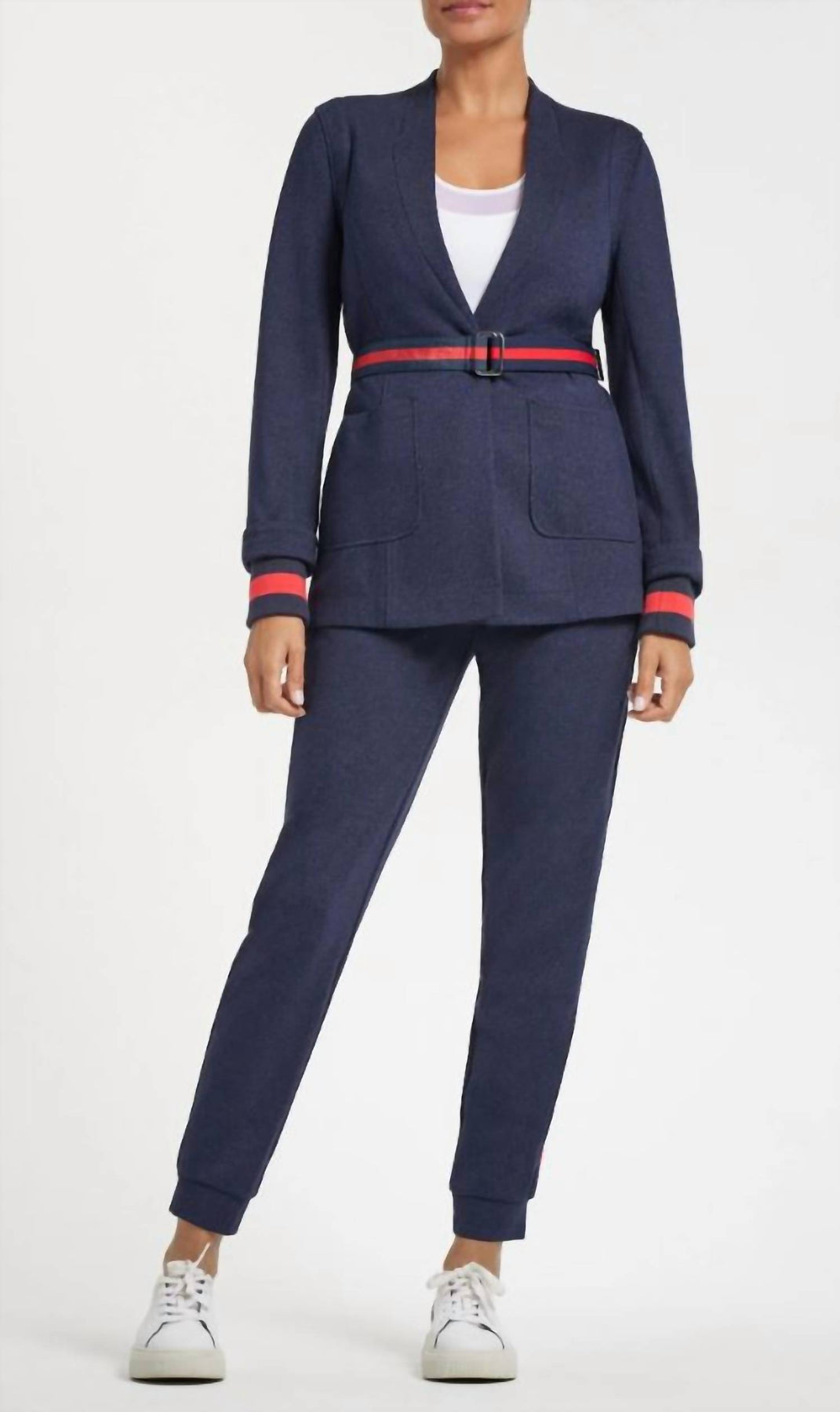 Women's Juniper Joggers In Texture Navy 7270307790908