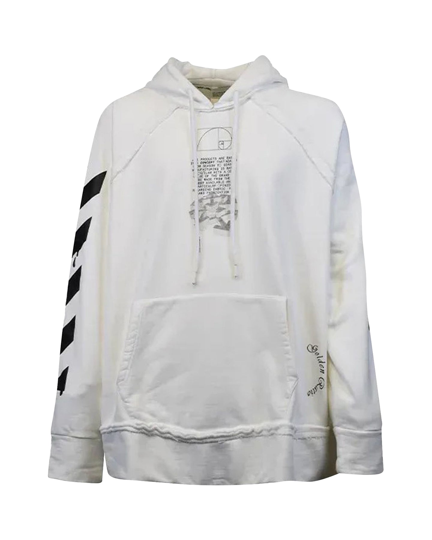 Dripping arrows incomplete hoodie 7826363383868