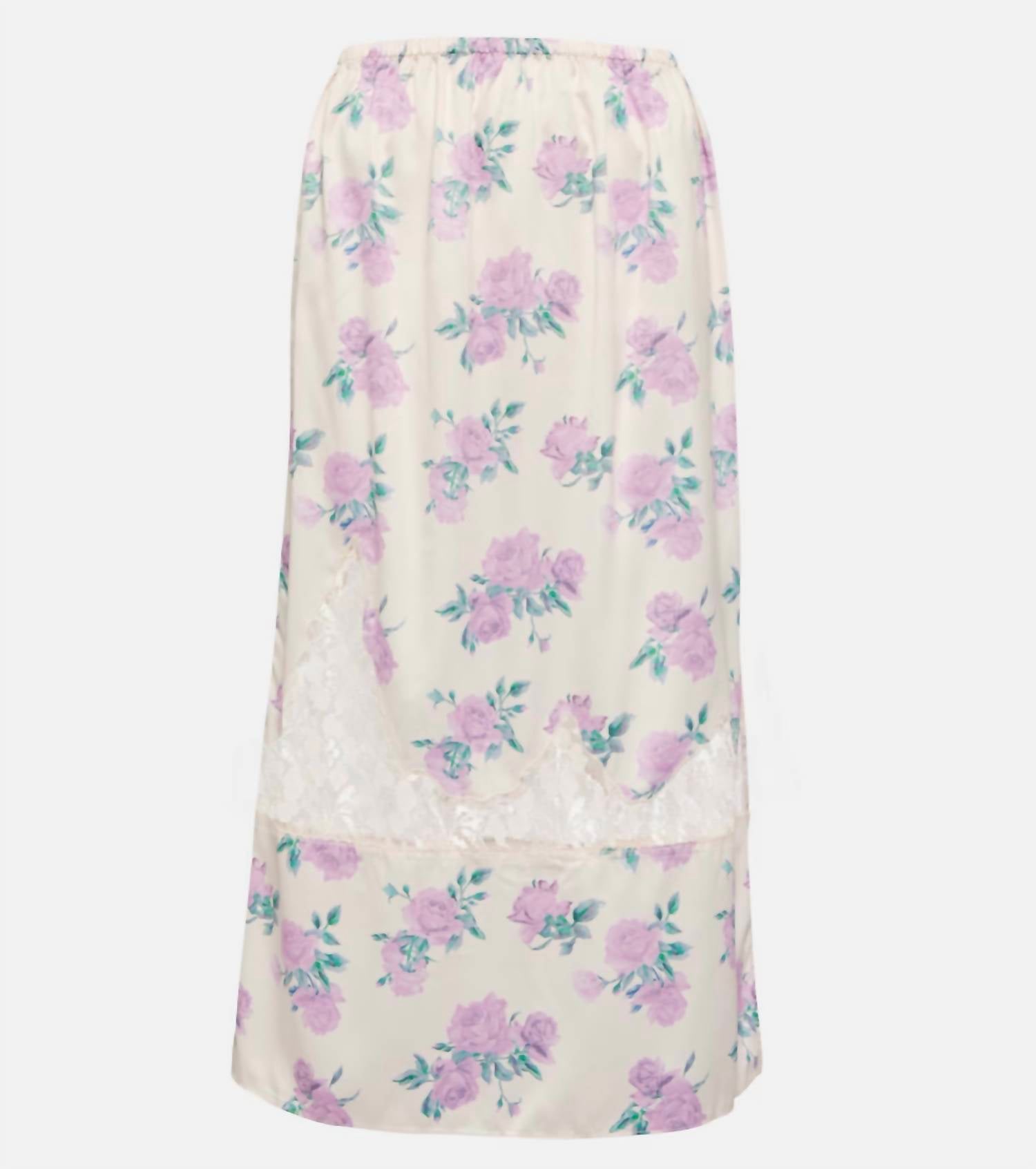 Fayette Skirt In Mauve Rose 7270857474108