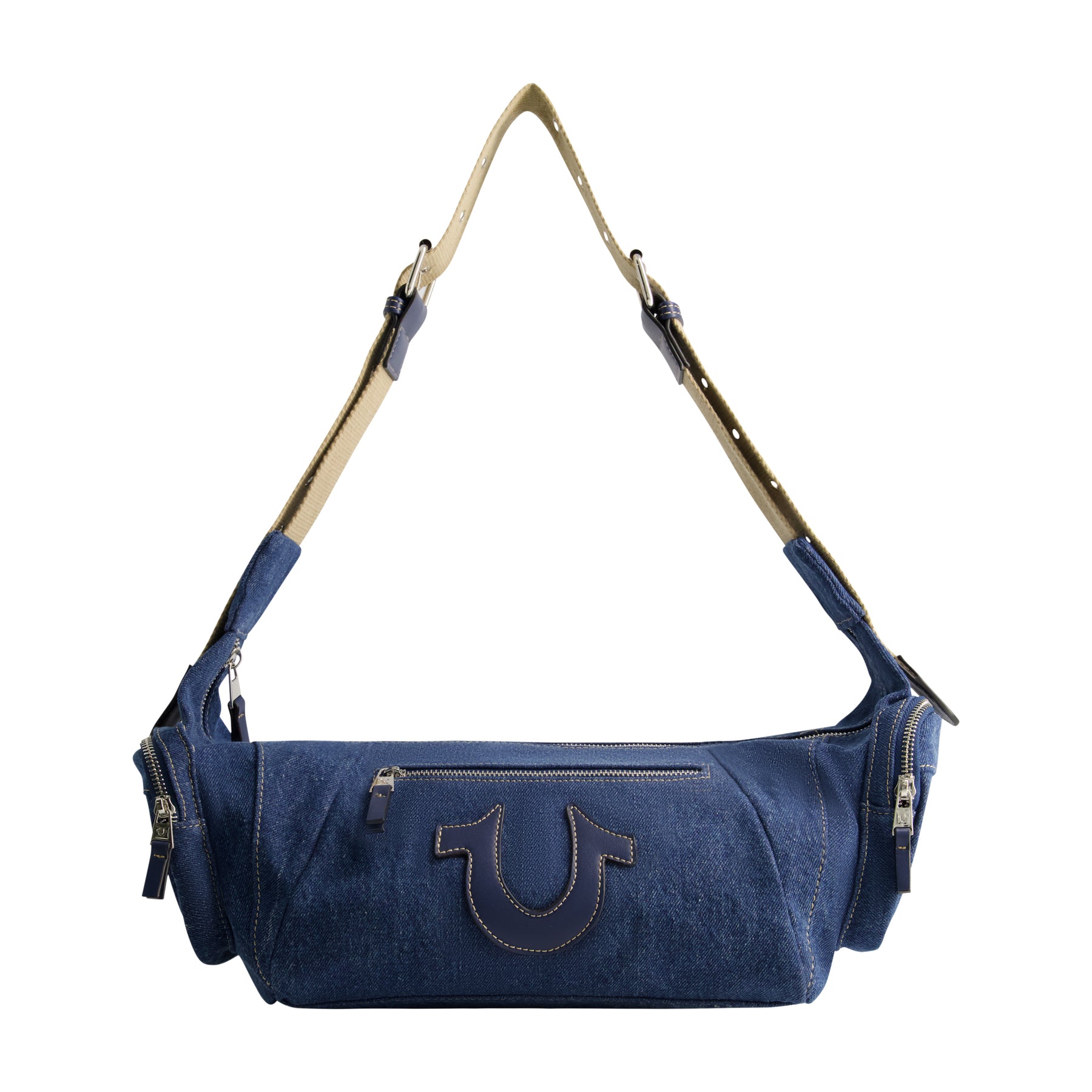 HORSESHOE MOTIF SLOUCHY HOBO 7259319468092