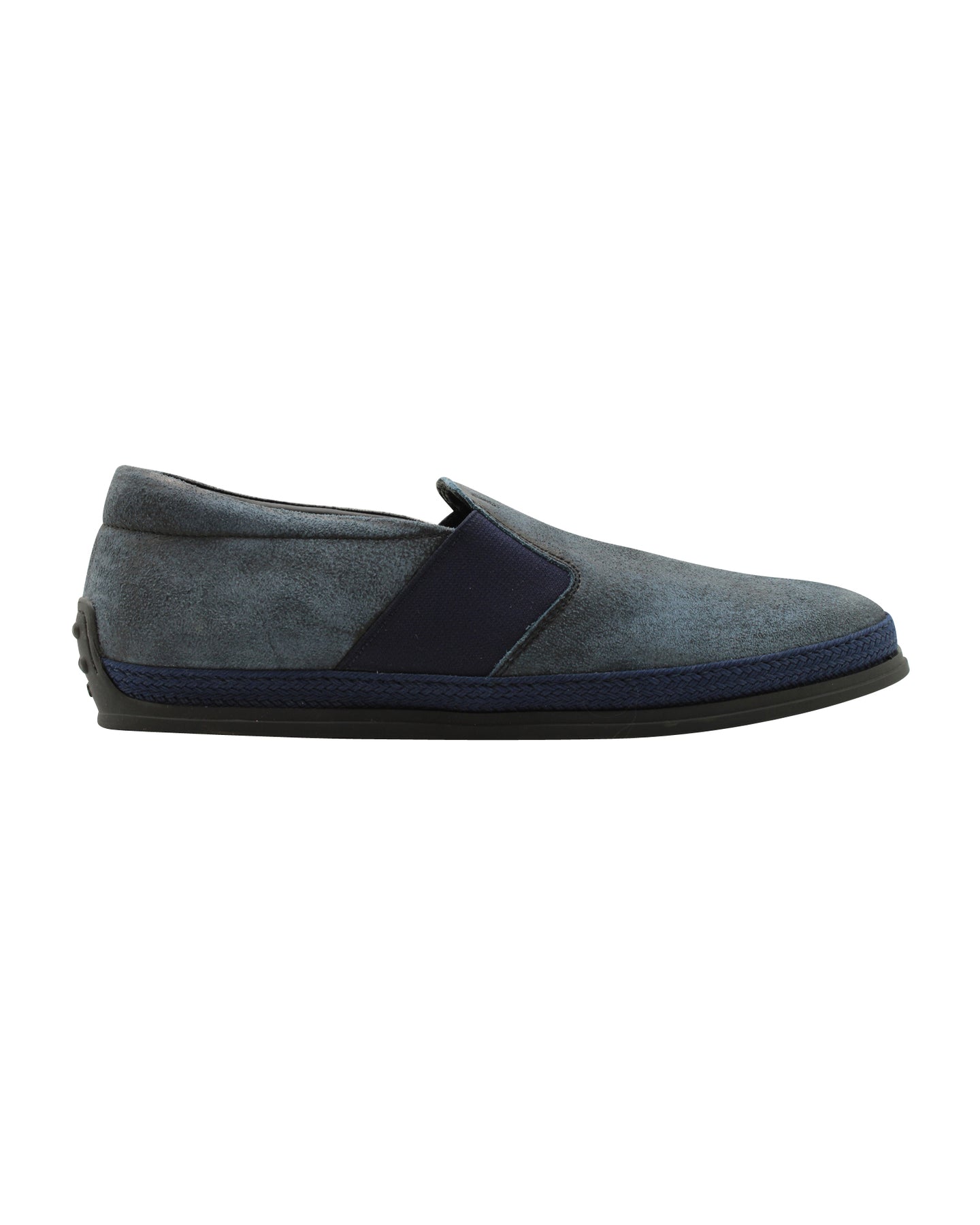 Tod's Slip-on Loafers in Navy Blue Suede 7826353782844
