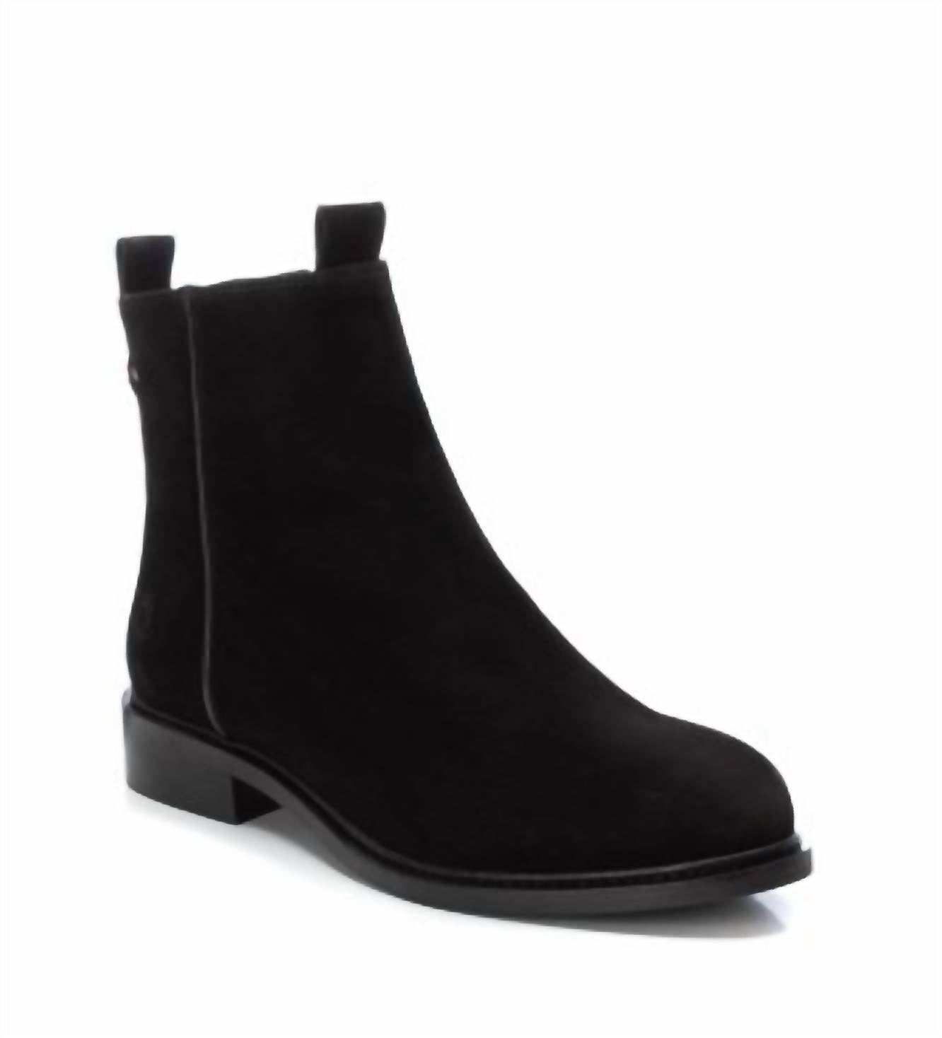 Women's Carmela Suede Booties In Black 7660625657916