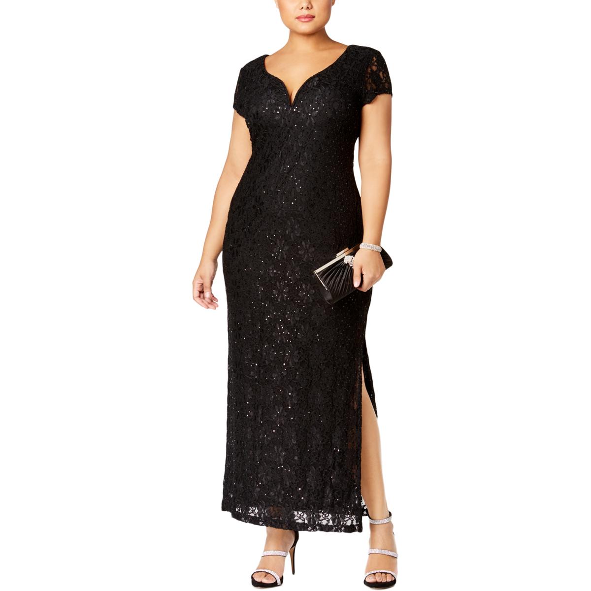 Plus Lace Formal Evening Dress