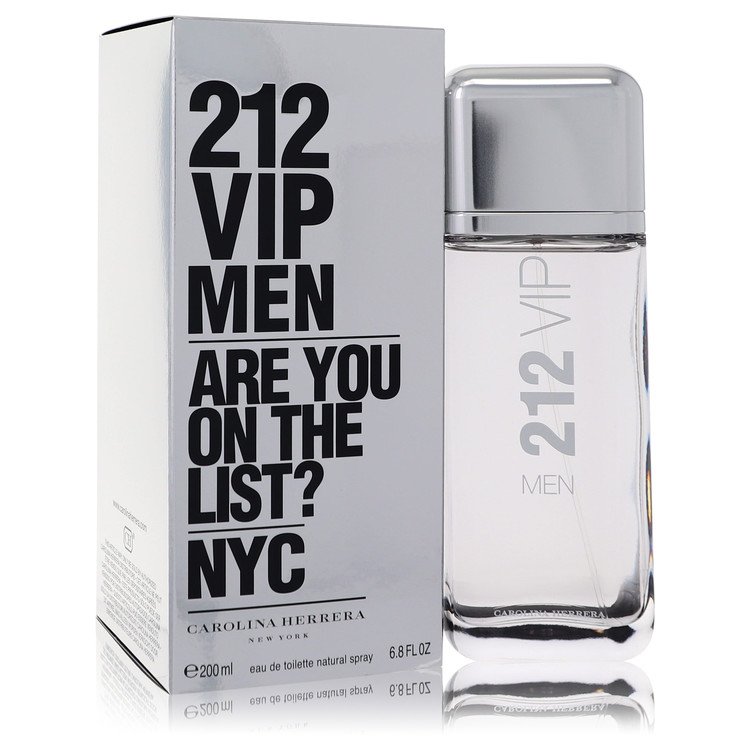 212 Vip by Carolina Herrera Eau De Toilette Spray 6.7 oz Men