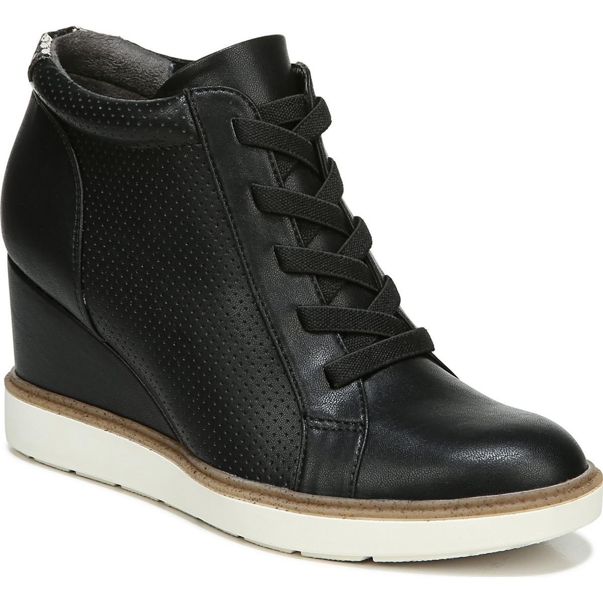 Dr. Scholl's Jones Printed Lace-Up Wedge Booties