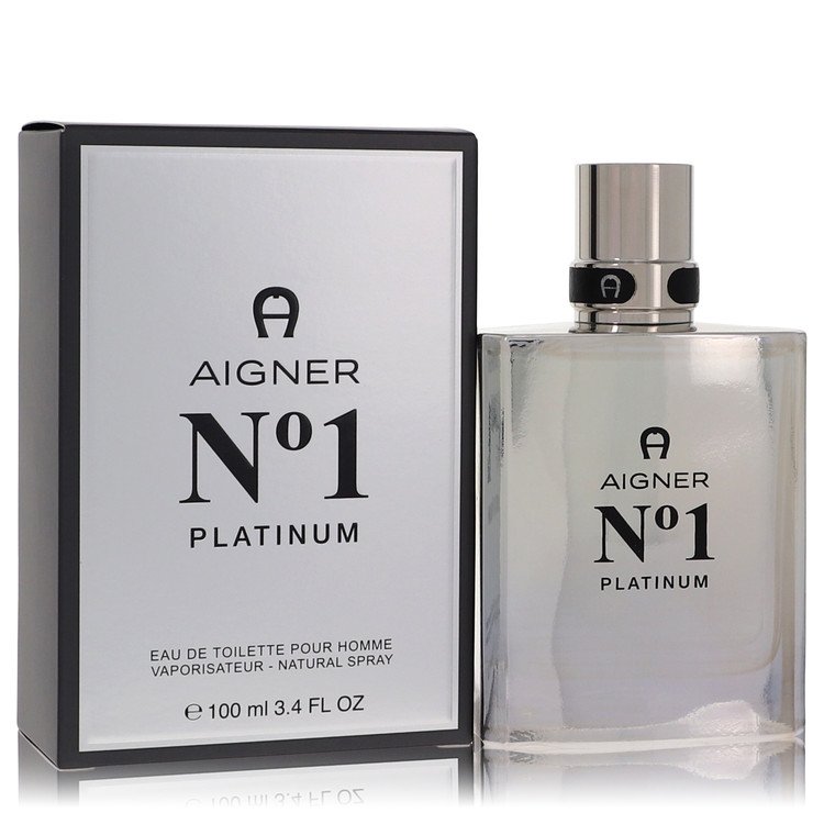 Aigner No. 1 Platinum by Etienne Aigner Eau De Toilette Spray 3.4 oz Men
