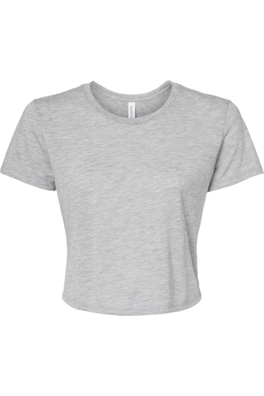 BELLA + CANVAS Womens Flowy Crop Tee