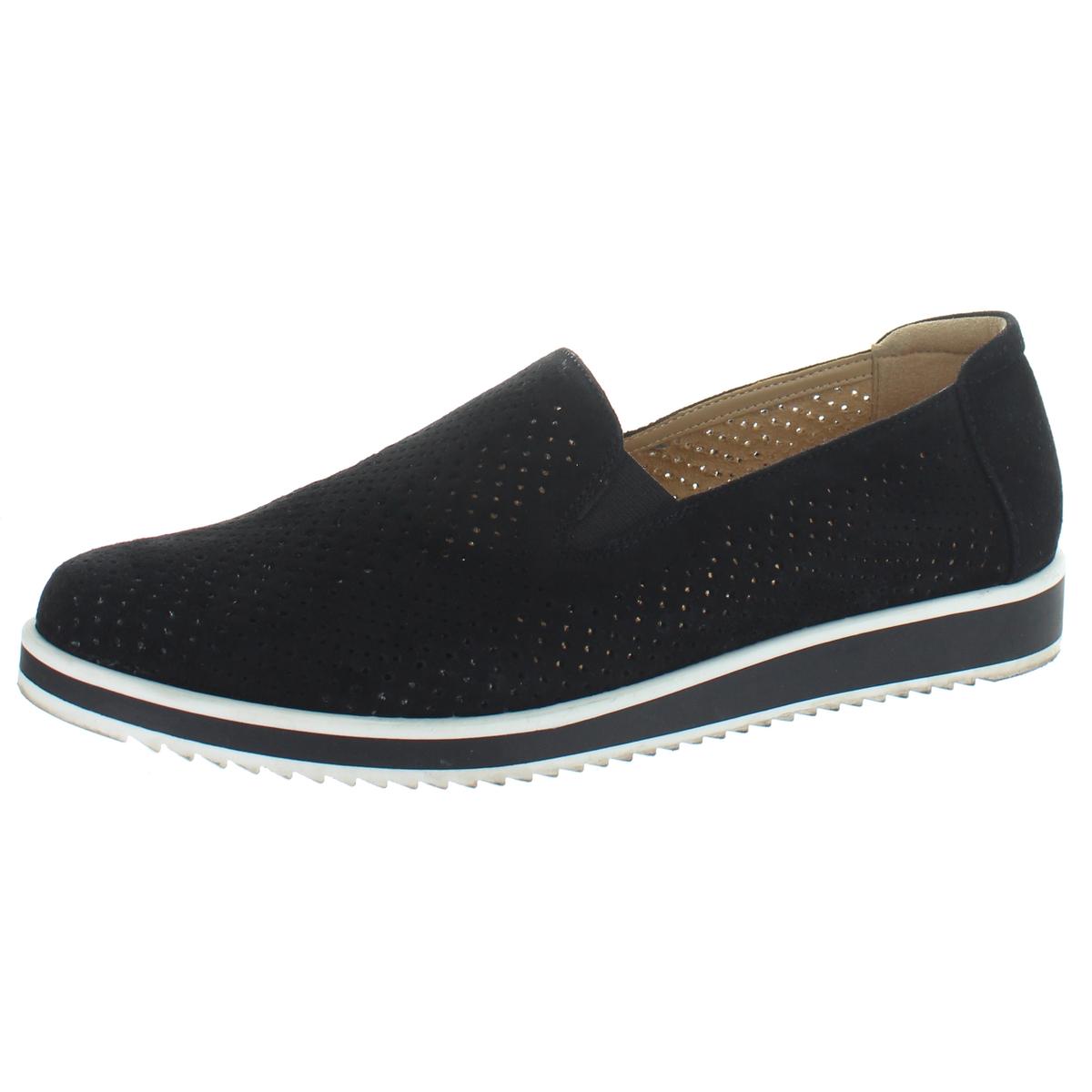Bonnie Suede Perforated Slip-On Sneakers