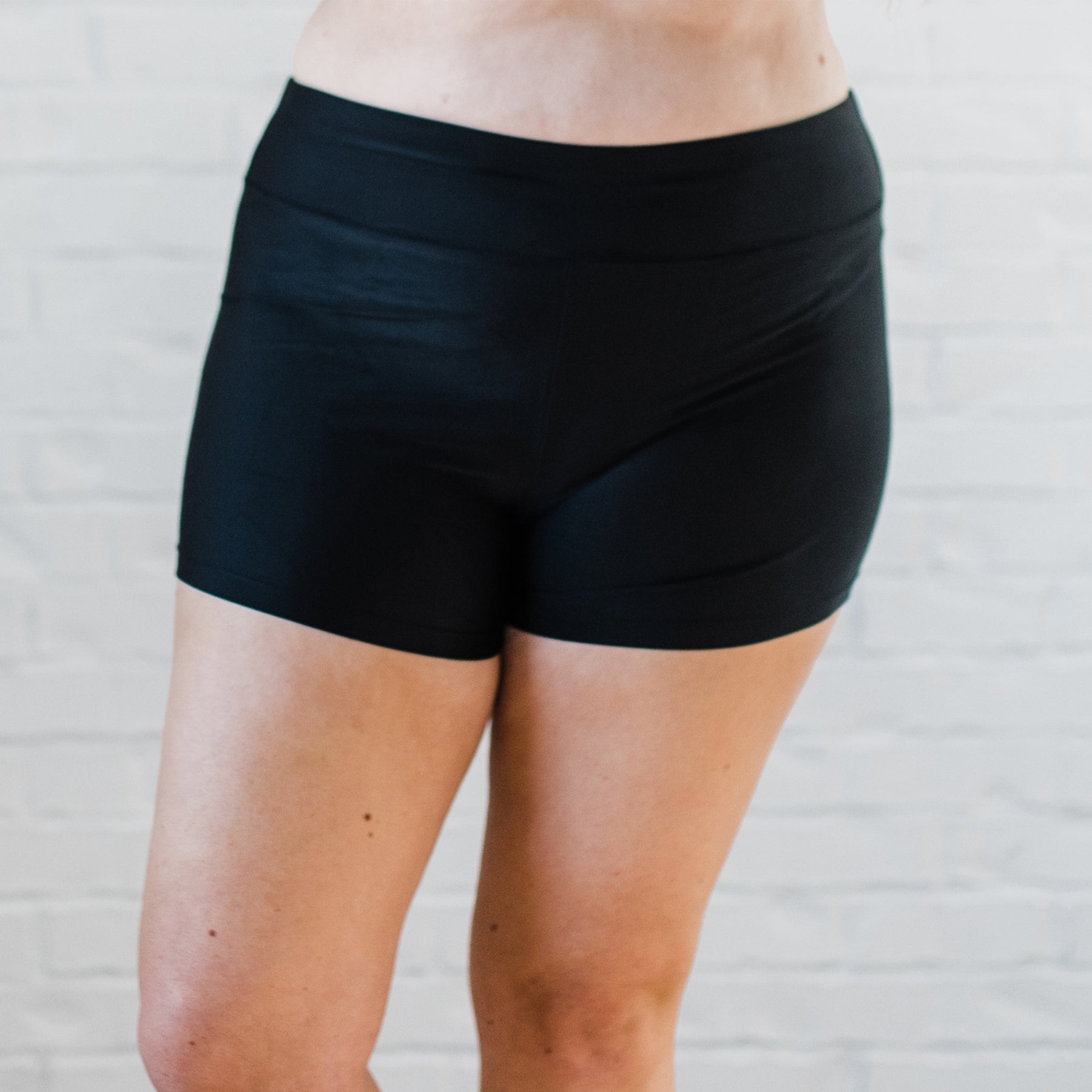 Women's High Waisted Swim Shorts 7761299636284