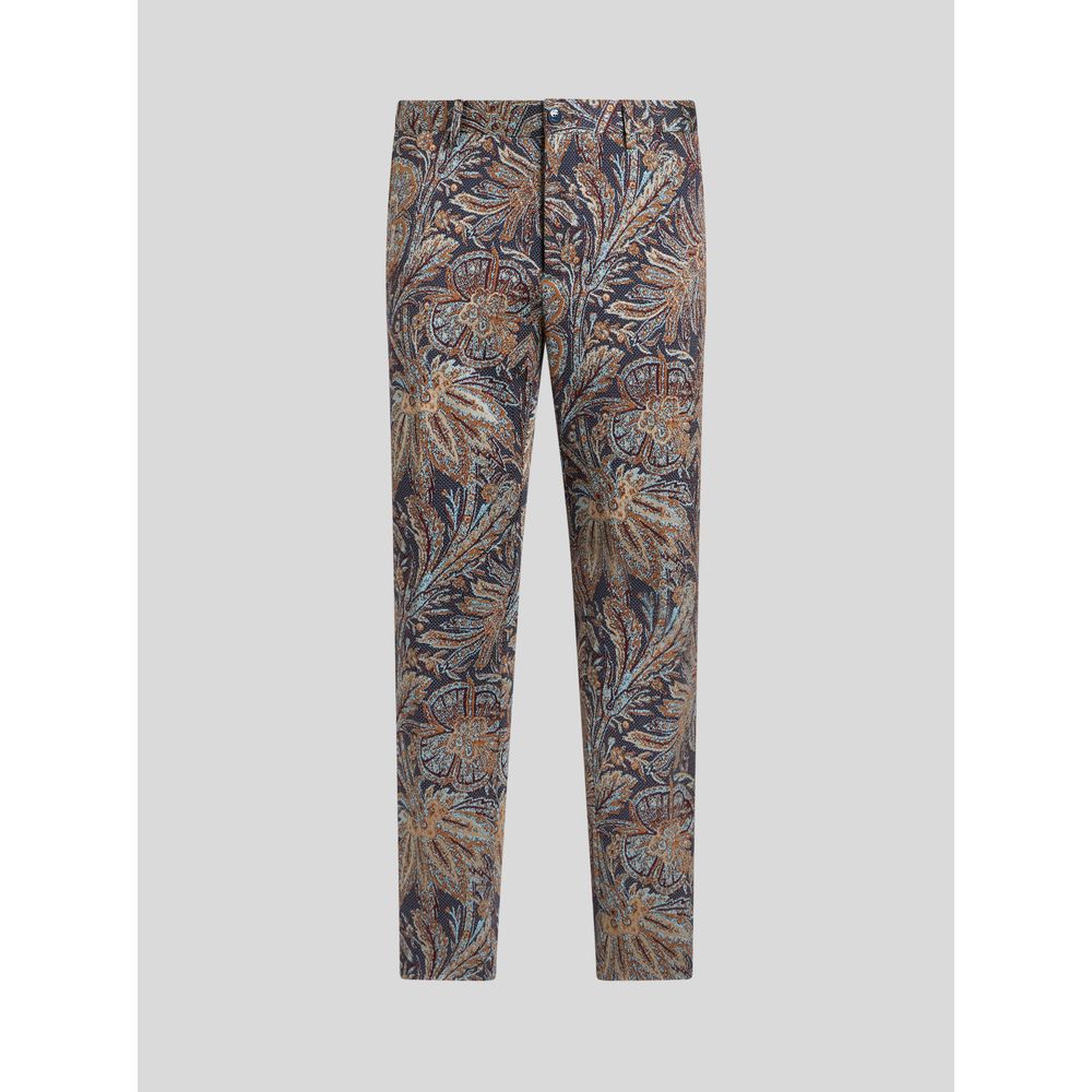 JERSEY JACQUARD TROUSERS 7826217599036