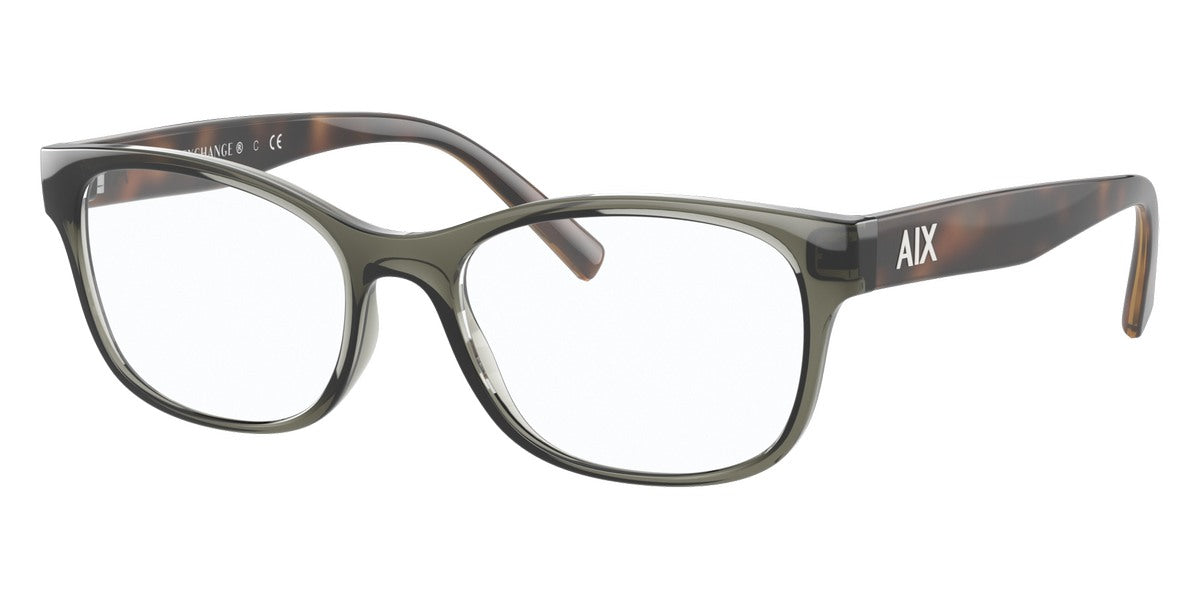 Armani Exchange Women's 53mm Grey Havana Opticals