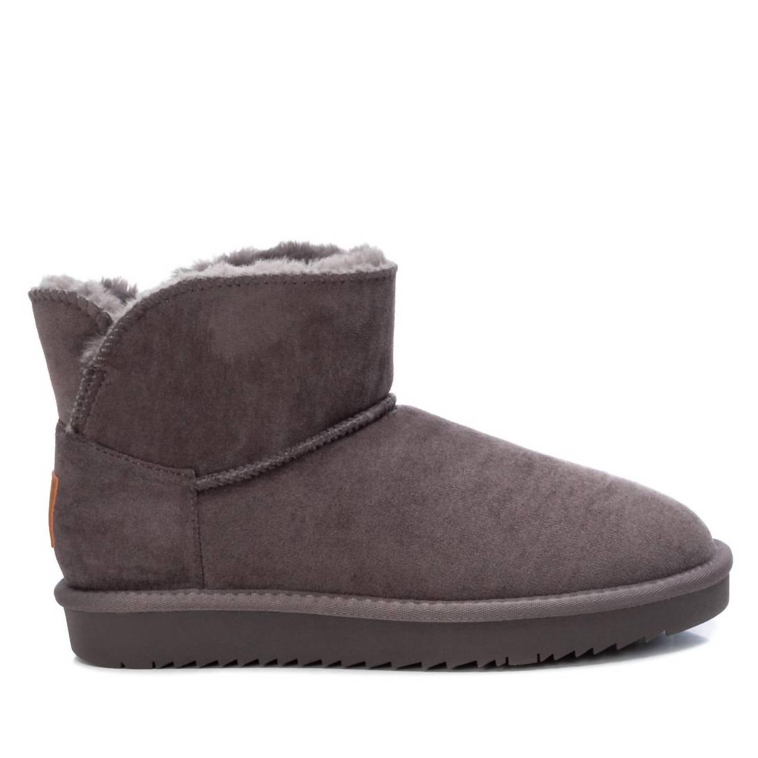 Women's Winter Booties In Grey 7770371063868