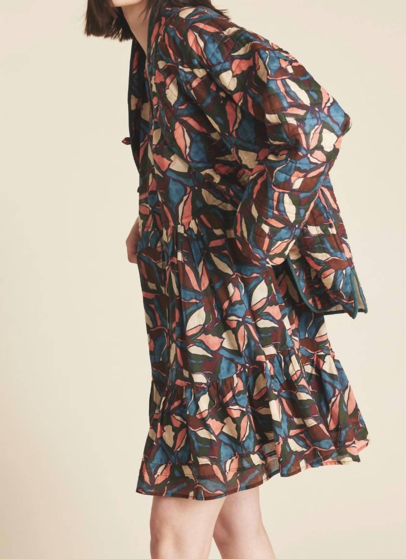 Yulia Shirtdress In Laurel Leaf 7262369251388