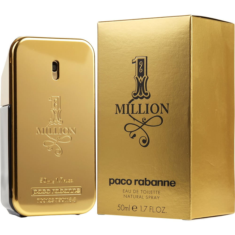 Paco Rabanne 1 Million By Paco Rabanne Edt Spray 1.7 Oz Men 7808525303868