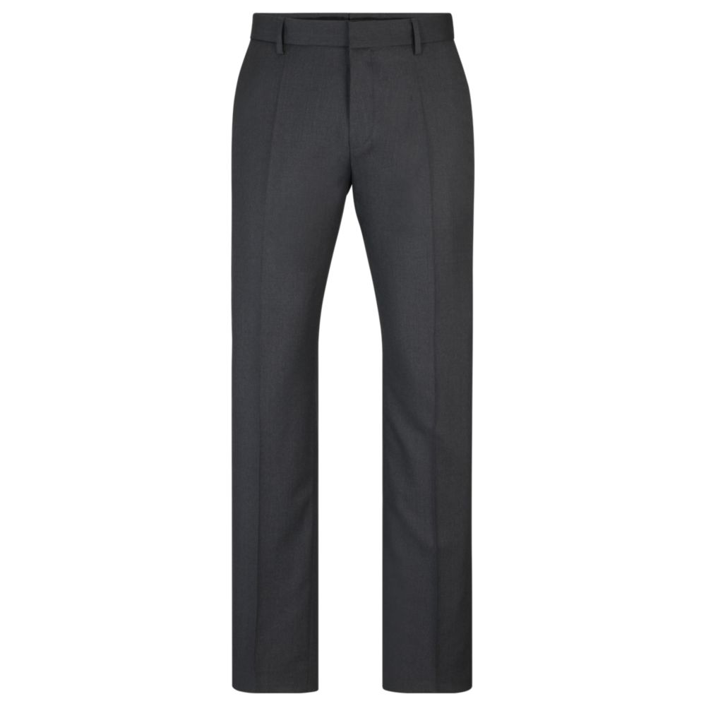 Formal trousers in virgin-wool serge